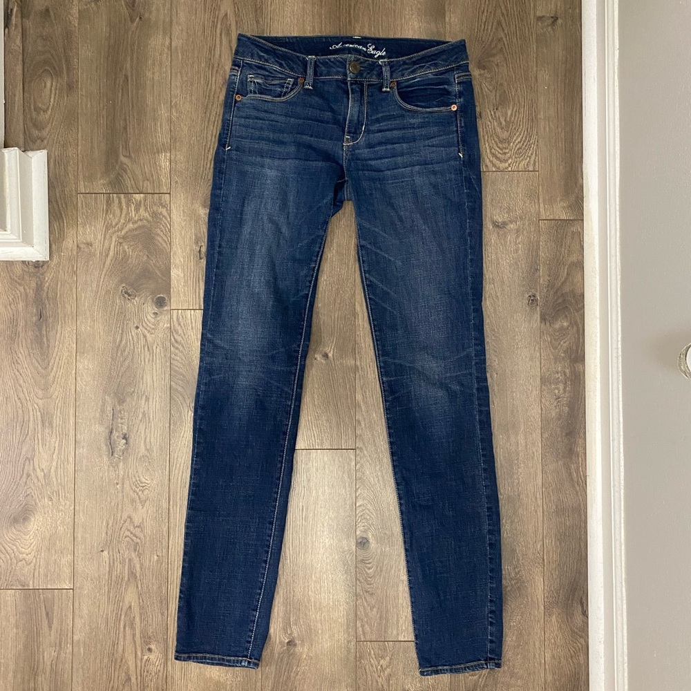 American Eagle Sz 8L Skinny Jeans